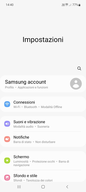 configurazione APN su Android